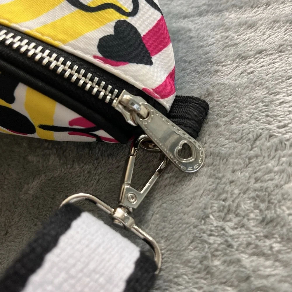 Brighton Graffiti Love Floral Crossbody Belt Bag Fanny Pack Catherine Hong Multi